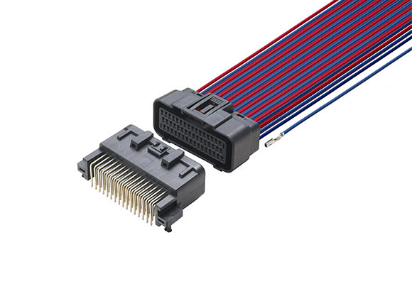 Multipole 2.55mm Pitch Waterproof Connector for Automotive