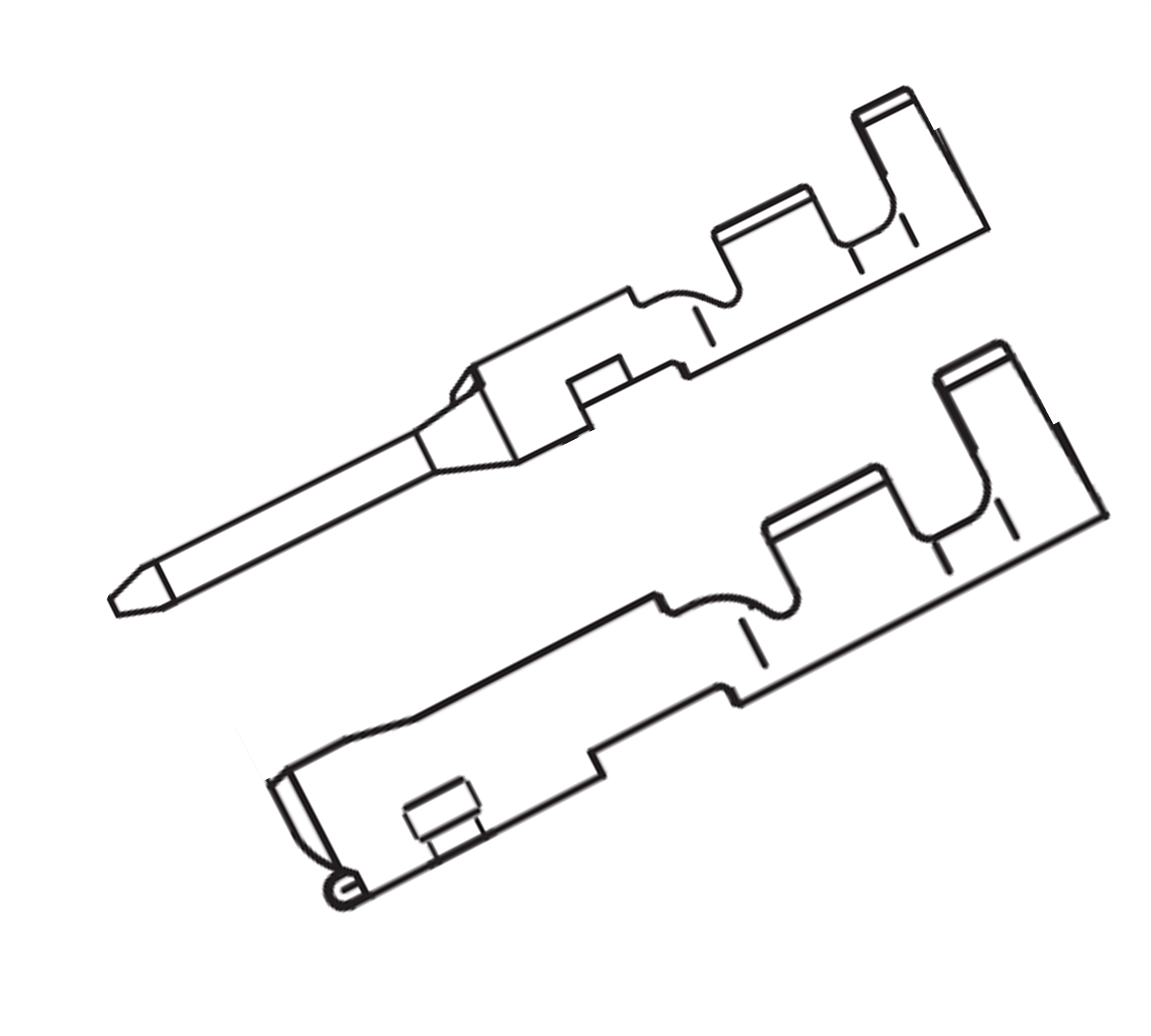 Product image of CB01C*-020A | CB01 Series | 2.50mm Pitch Waterproof Connector