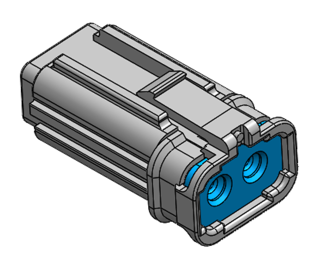 Product image of CE01A6-0()B0-0* | CE01 Series | 4.50mm Pitch Waterproof Connector