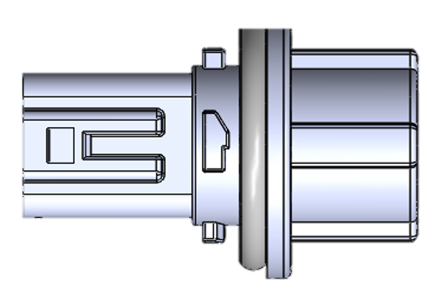 Product image of CE01A5-03B2 | CE01 Series | 4.50mm Pitch Waterproof Connector