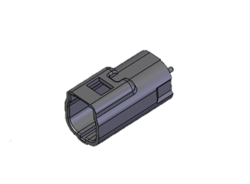 Product image of CA01A1-()()BA | CA01 Series | 2.00mm Pitch Waterproof Connector