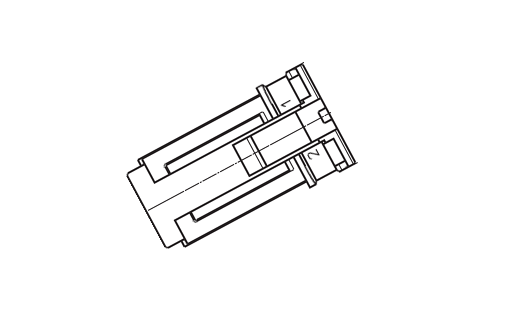 Product image of CE01H6-02#1 | CE01 Series | 4.50mm Pitch Waterproof Connector