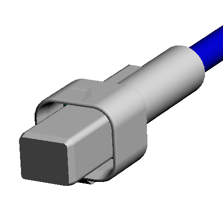 Product image of CL07C01A | CL07C Series | Single-Pin Waterproof Connector