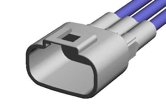 Product image of CL07D0()M | CL07D/E Series | 5.80mm Pitch Waterproof Connector