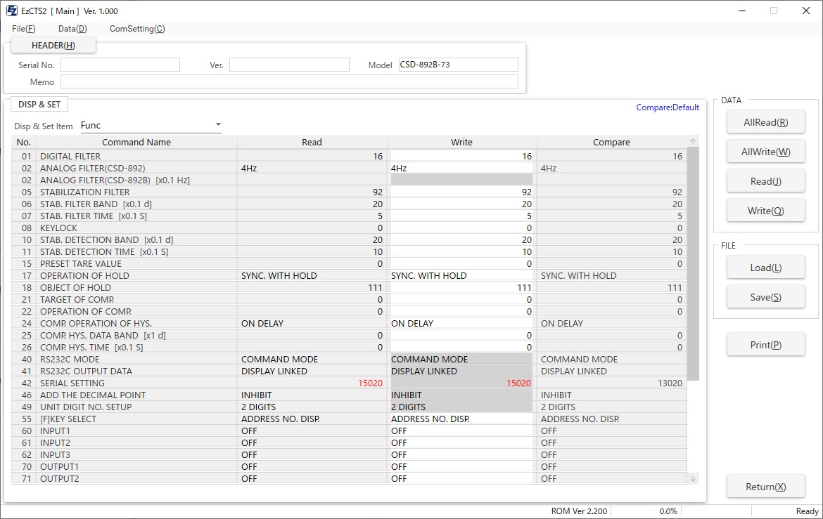 Product image of PC Software for communication with Digital Indicator(EzCTS2) | Digital Indicator