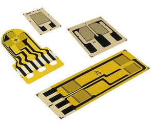 A strain gage is a sensor component that measures the strain of an object A strain gage is a sensor component that measures the strain of an object