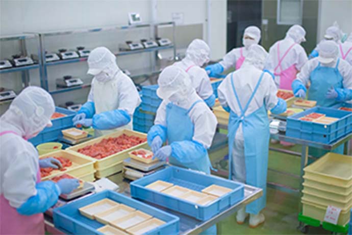 計量が手作業で生産性が低い