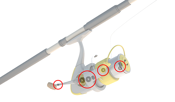 フィッシングリールの仕組みとベアリングの役割