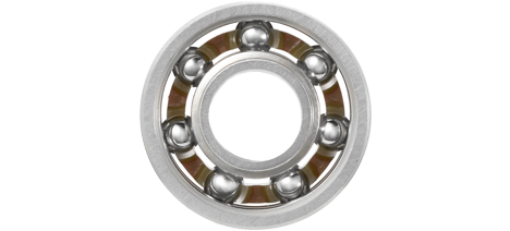 Giga Protectionシリーズと通常のステンレス製ベアリングの比較写真